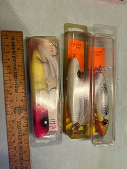 Lot of three large top water lures