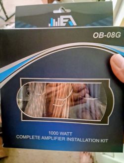 Elite Audio 8 Gauge Amp Kit Brand New In The Box