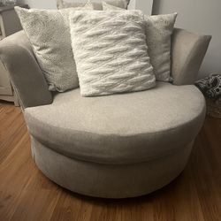 round living room chair 