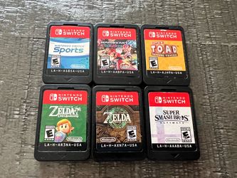 Mario kart 8 deluxe Super Smash bros ultimate Zelda tears Kingdom Link’s awakening Nintendo switch Sports captain toad Nintendo switch
