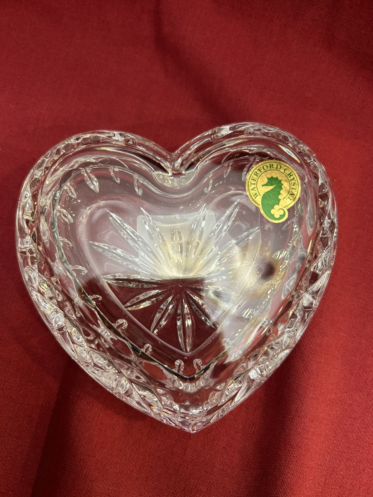 Waterford Beautiful Crystal Heart Box