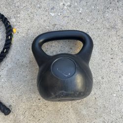 20 Lb Plastic Kettlebell 