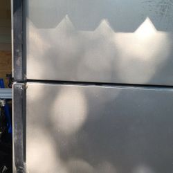 refrigerator, dishwasher  microwave 