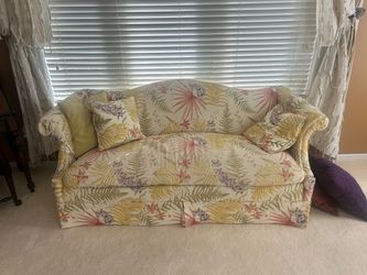 Down filled sofa
