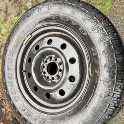 All terrain Tires On 16”Steel Rims
