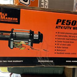 Mile Marker Recovery Gear PE5000 ATV/UTV Winch