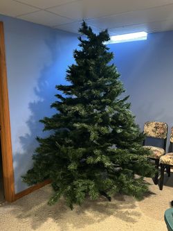 6 Ft Artificial Christmas Tree Lights Ornaments Storage Tote