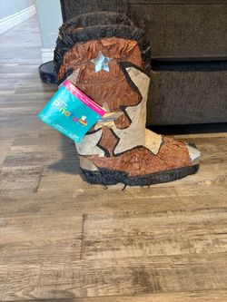 Cowboy Boot Piñata