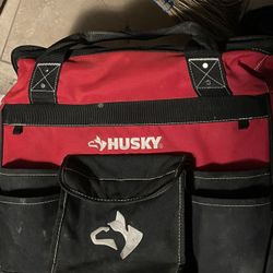 18” husky rolling tool bag
