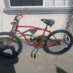 Men's 26" Old School Schwinn Beach Cruiser 