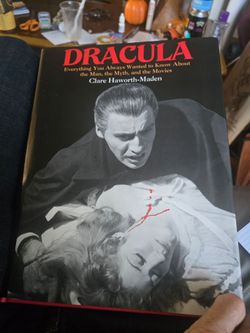 Vintage dracula book coffee table