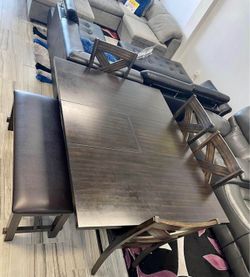 Kelly dining room with bench starting $599