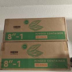 Two Boxes To-go Containers 
