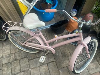 LIGHT PINK HUFFY BIKE - 24" CRUISER BIKE