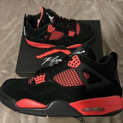 Jordan 4 Red Thunder Size 10.5 