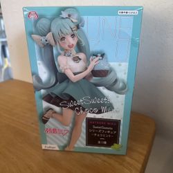 Hatsune Miku Sweet Sweets Chocolate Mint Figure FuRyu Vocaloid Japan BNIB  
