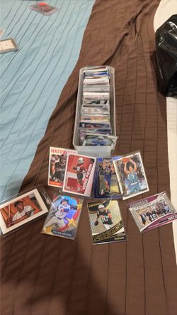 LARGE SPORTS CARD LOT RC STARS KON LEBRON SHAI CAITIN LUKA ; INSERTS ,REFRACTORS, AUTO ,# CARD , GREAT DEAL ONLY 50 dollars