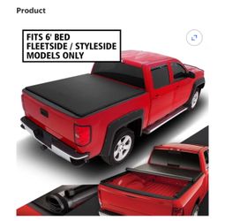New in box DNA Motoring For 94-03 Chevy S10 GMC Sonoma Fleetside 6FT Bed Soft Roll-up Tonneau Cover, TTC-Ru-040