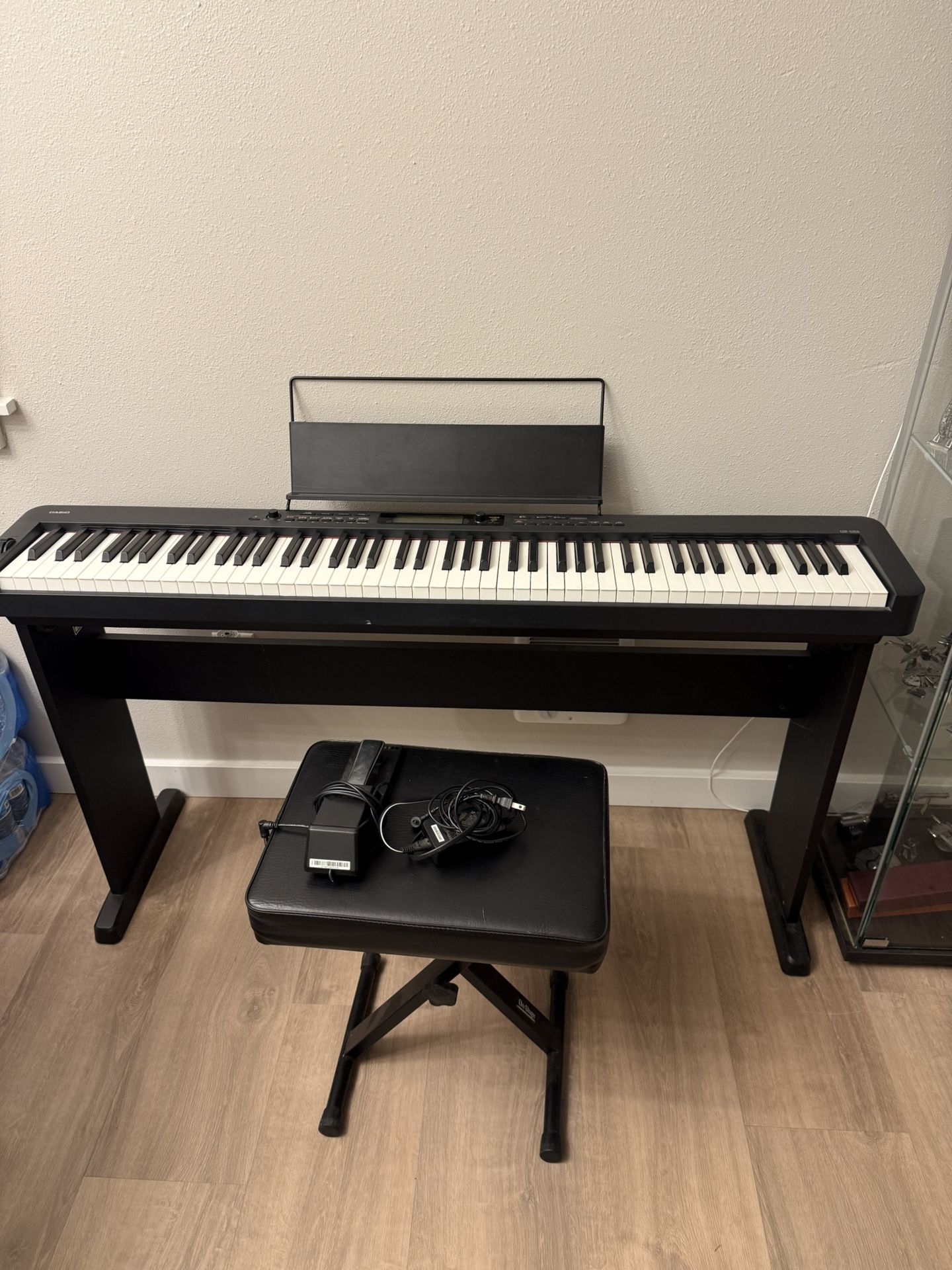 Casio CDP-S350 Digital Piano w/ Wooden Stand + Pedal