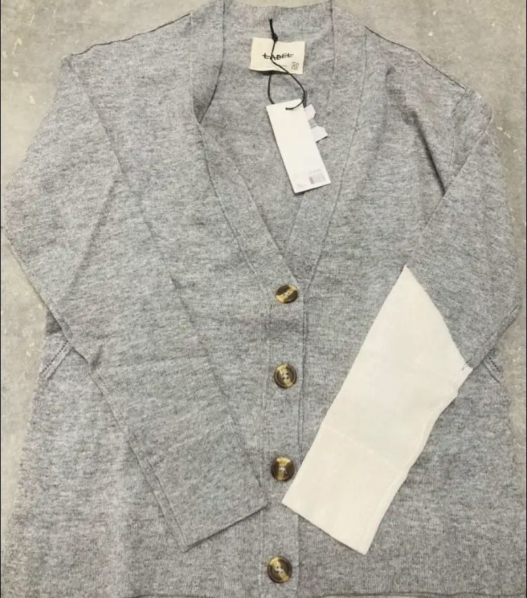 Theory Grey Cardigan 
