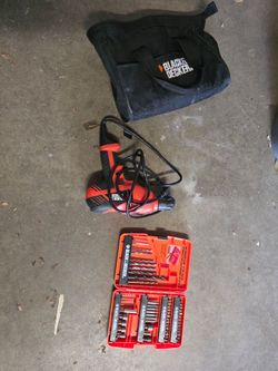 Black and Decker Corded Drill