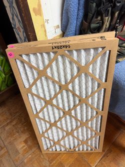2 qty 14x25x1 HVAC Air Filter HomeDepot