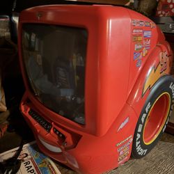 Disney Pixar Cars CRT TV