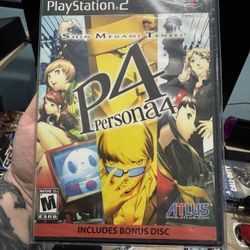 Persona 4 Ps2 Sealed