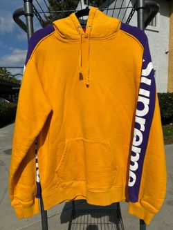 Supreme sideline hoodie size large