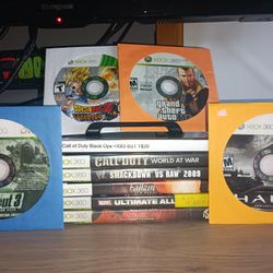 Xbox 360 Games Lot (💲15 Each Firm)