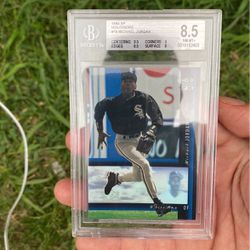 Michael Jordan Baseball Card