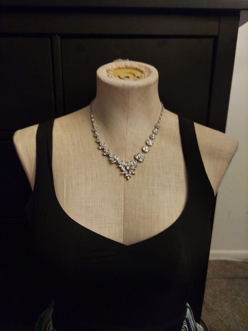 Fake Silver Necklace