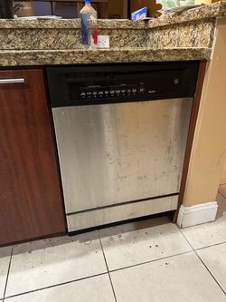 GE Nautilus Built-In Dishwasher Stainless Steel