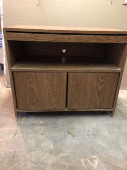 Swivel TV Stand w/ Storage