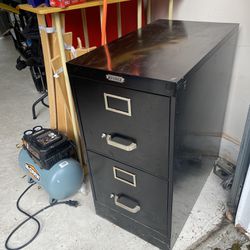 Devon 2 Drawer Metal Filing Cabinet 
