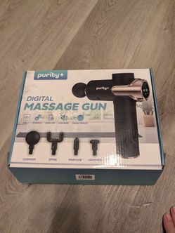 Digital massage gun