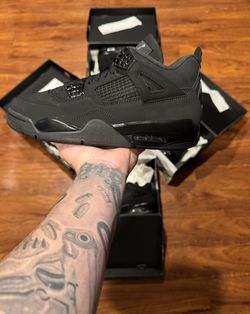 Jordan Retro 4s “black Cats “🐈⬛