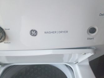 Gas dryer and washer general electric