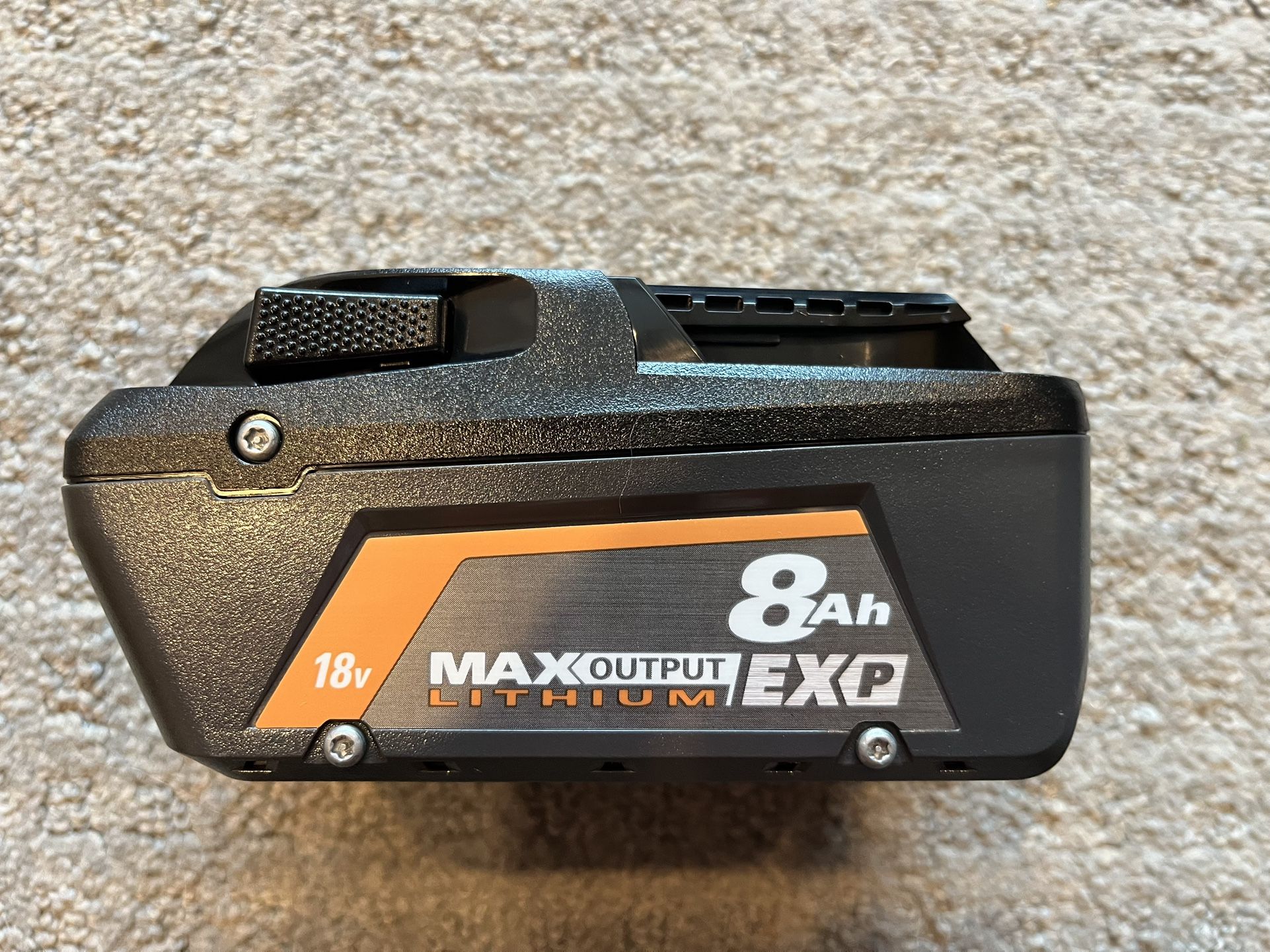 Ridgid 18V 8Ah Max Output EXP Battery
