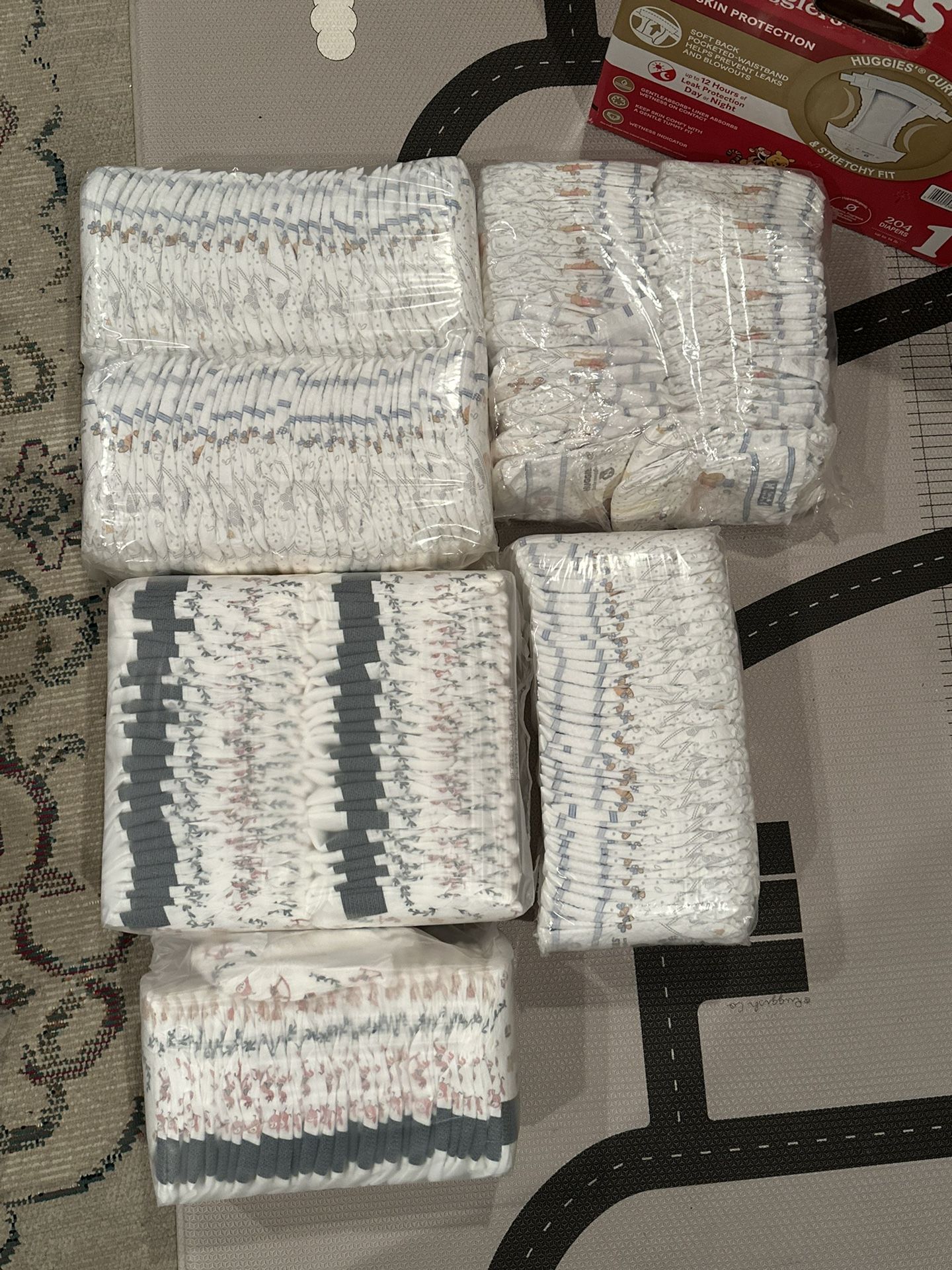 Size Newborn Size One Diapers 