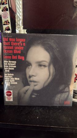 Lana Del Rey- Did you know that there’s a tunnel under Ocean Blvd Vinyl