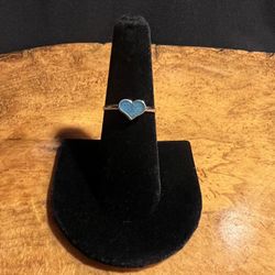 Heart Ring Size 6.75.