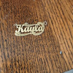 14k nameplate 