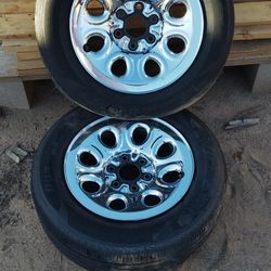 2 17s stocks 6 Lugs 99-25 6x139.7 6x5.5 