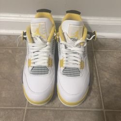 Vivid Sulfur Jordan 4s 