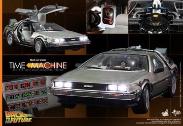 Delorean Hot Toys 1/6 Back to the Future Time Machine MMS260