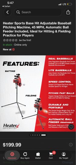 Heather Pitching Machine