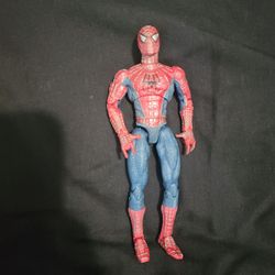 2002 ToyBiz Spiderman Super Poseable 6-inch Figure Tobey Maguire Marvel Vintage