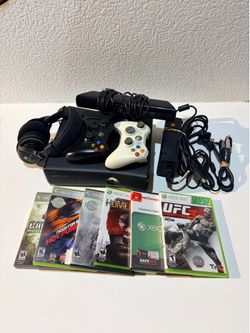 Xbox 360 Slim 250gb Game Console Bundle
