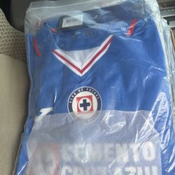 Large Cruz Azul Soccer Jersey